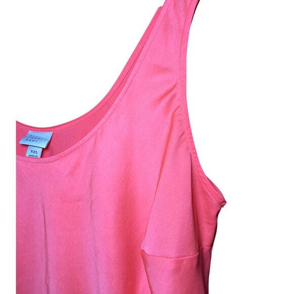 Neon Pink A New Day XXL Tank Top Blouse - Cute! - Picture 5 of 7